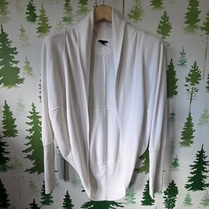 Massimo Cream White Women's Open Face Sweater.